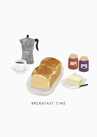 breakfasttime - white