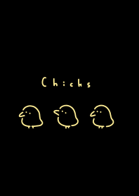 小雞 / black yellow