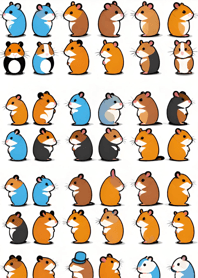 Banyak sekali hamster! 96