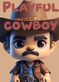 Playful cowboy