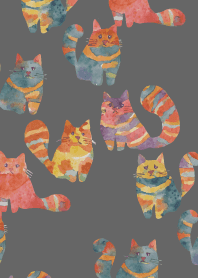 Precocious Cats2 on black