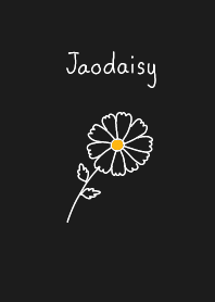 เจ้าเดซี่ สีดำ เรียบง่าย