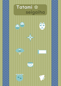 Japanese tatami / wave pattern