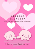 Rise in love fortune. Pink elephant. 2!