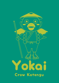 Yokai Crow Kotengu Turquoise GRN
