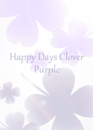 Happy Days Clover Purple