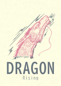 DRAGON rising Pale cherry pink