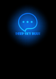 Deep Sky Blue Neon Theme V4