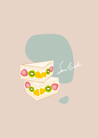 Fruit sandwich