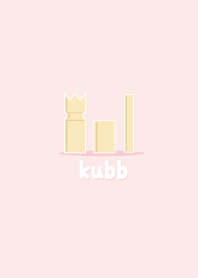 Kubb simple pink