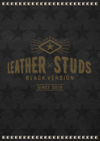 LEATHER x STUDS (black ver.)