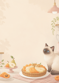 Apricot Siamese Pear Tart Kitchen