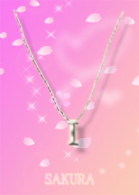 initial I(cherry blossoms)