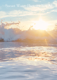 Sunset Water Photo261 Not AI