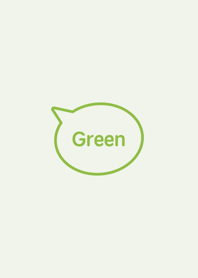 シンプル グリーン [緑] No.1-3