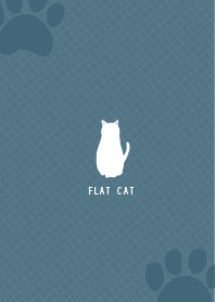 FLAT CAT Blue