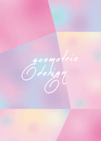 geometric design -pastel-