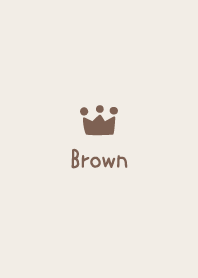 Girls Collection -Crown- Brown