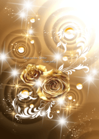 「水の癒し♡」願いが叶う❤︎黄金の薔薇