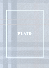 Plaid Standard 02  - blue gray