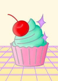 Pastel cupcake