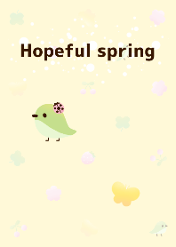 充滿希望的春天