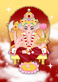 พระพิฆเนศ : ประสบความสำเร็จ (สีแดง)