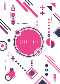 Geometric Circle White 5