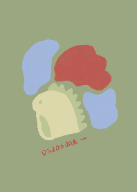 小恐龍愛打扮(綠)