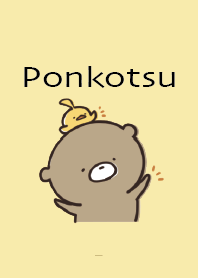 สีเหลือง : Everyday Bear Ponkotsu 2