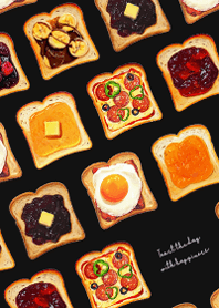 Delicious Toast -  Black 01