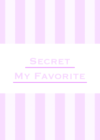 Secret My Favorite*Purple*