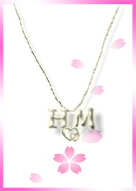 initial H&M(cherry blossoms)