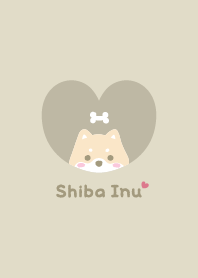 Shiba Inu2 Bone - YellowGreen