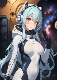 Starry sky girl 79afc9