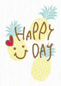 Pineapple grain background - smile7-