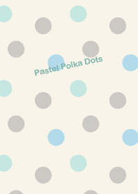Pastel polka dots - Tranquil