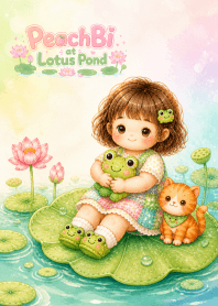 PeachBi at Lotus Pond