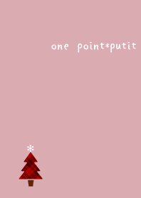 one point*putit tree red
