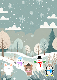 可愛い北欧風着せかえ(Winter-923)