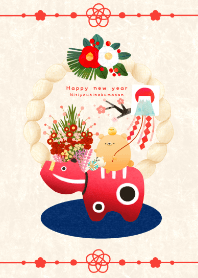 Sunday bear -Happy new year-