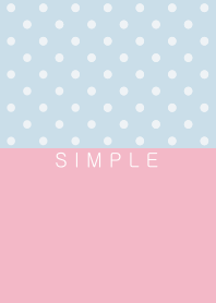 SIMPLE DOT(pink blue)b