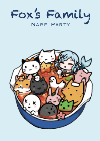 Fox Nabe Party (Blue)