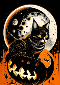 halloween cat DC1473