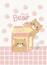Bear morning peach