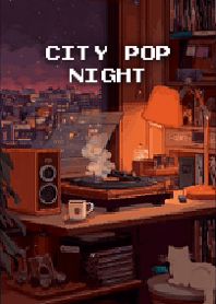 City Pop Night - Pixel
