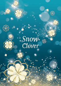 Blue : snow clover