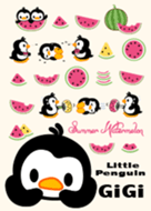 Little Penguin Gigi -Summer watermelon-2