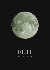Moon - January 11th - Black