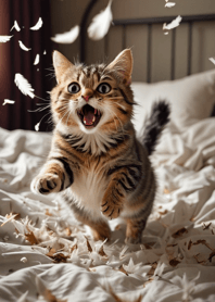 Kucing mengamuk #BBAZ118.